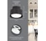 Потолочный светильник FERON HL367 Barrel AURA 12W, 230V, GX53, черный IP20 48406 9