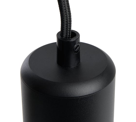 Потолочный светильник FERON ML1842 Barrel ECHO levitation MR16 35W, 230V, GU10, черный, с антибликовой сеточкой, на подвесе 1,7 48396