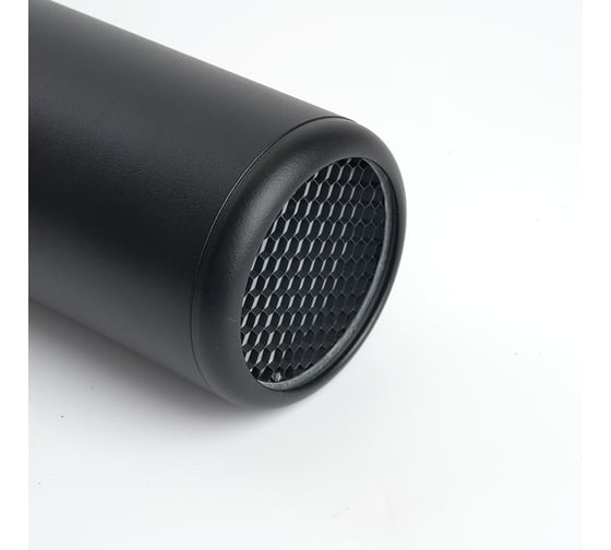 Потолочный светильник FERON ML1842 Barrel ECHO levitation MR16 35W, 230V, GU10, черный, с антибликовой сеточкой, на подвесе 1,7 48396