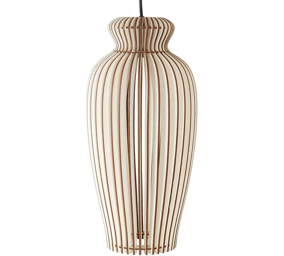 Подвесной светильник GLANZEN из дерева ART-0003-60-nude vase КА-00008919