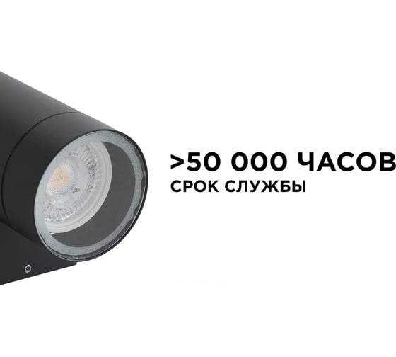 Уличный настенный поворотный светильник Apeyron 2хmax 35вт gu10, ip54, графит, алюминий 11-121