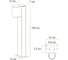 Ландшафтный светильник ARTE LAMP compass A3102PA-1BK 2