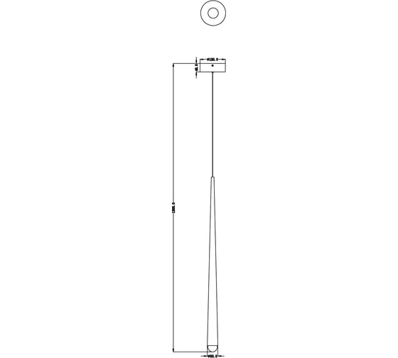 Точечный подвесной светильник ARTE LAMP frankie A2191SP-6BK