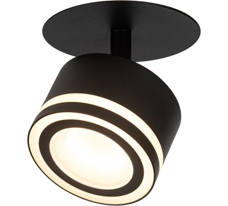 Встраиваемый светильник ЭРА под лампу GX53, DK114 BK черный Б0059790