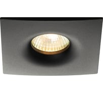 Светильник встраиваемый алюминиевый ЭРА KL104 BK под лампу MR16 GU5.3 черный Б0059794