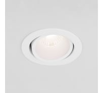 Встраиваемый светодиодный светильник Elektrostandard 7w 3000k wh/wh белый/белый 15267/led a063971