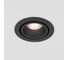Встраиваемый светодиодный светильник Elektrostandard 7w 3000k bk/bk черный/черный 15267/led a063972 1