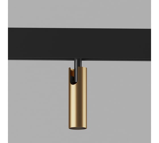 Умный трековый светильник Elektrostandard Slim magnetic 7w 2700-6500k dim cubo 85070/01 латунь a063529