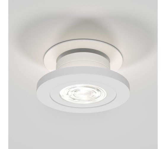 Встраиваемый светодиодный светильник Elektrostandard 6w 4000k 25084/led белый a063674