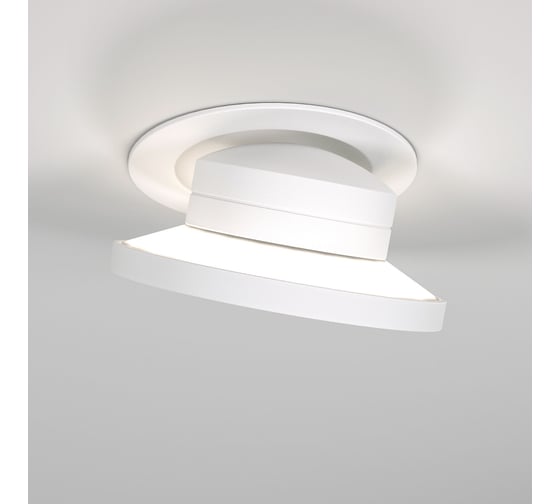 Встраиваемый светодиодный светильник Elektrostandard 6w 4000k 25084/led белый a063674