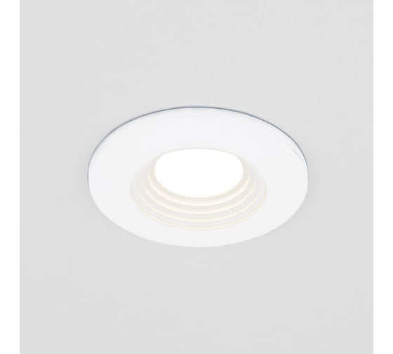 Встраиваемый светодиодный светильник led 3w 3000k cob wh белый 9903 led Elektrostandard a063924