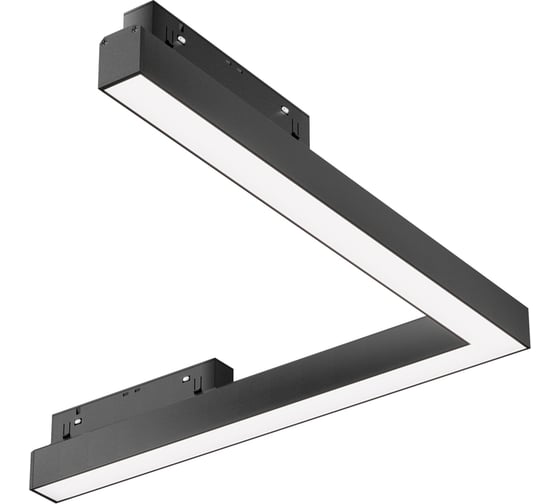 Трековый светильник MAYTONI exility 24w черный TR042-4-24W3K-WW-DS