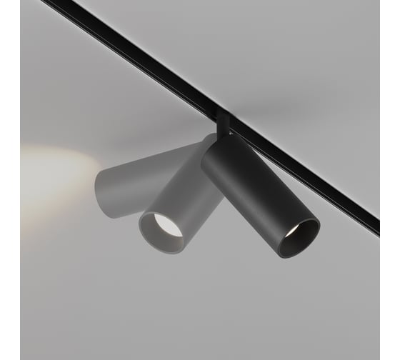 Трековый светильник MAYTONI exility 12w черный TR032-2-12W3K-M-B