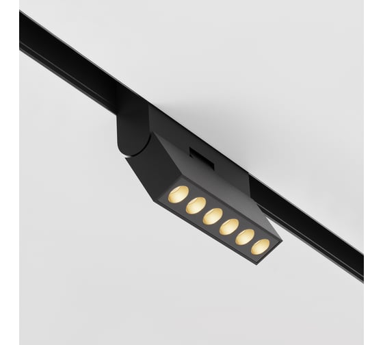 Трековый светильник MAYTONI exility 6w черный TR033-4-6W3K-M-DS-B