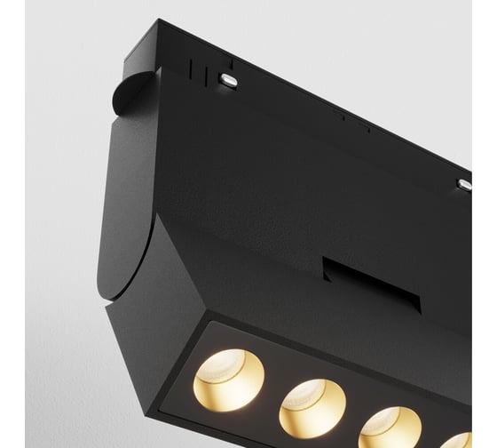 Трековый светильник MAYTONI exility 6w черный TR033-2-6W3K-B