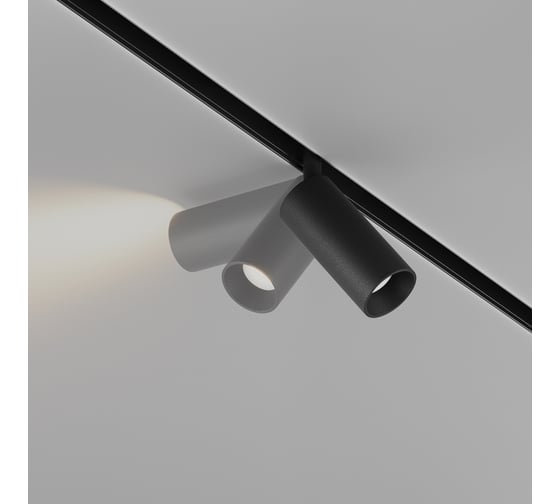 Трековый светильник MAYTONI exility 5w черный TR032-2-5W3K-M-B