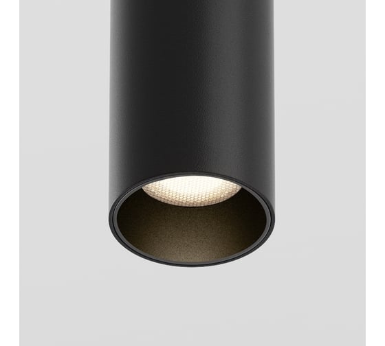 Трековый подвесной светильник MAYTONI exility 12w черный TR041-4-12W3K-M-DS-B