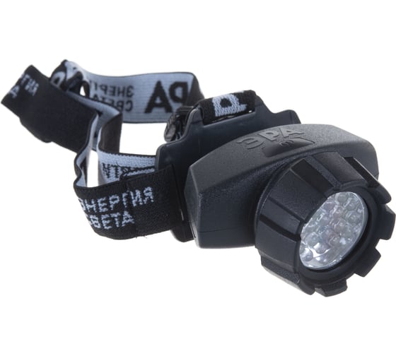 Налобный фонарь ЭРА GB-604 18xLED, 3xAAA, 4 режима, черный Б0031384