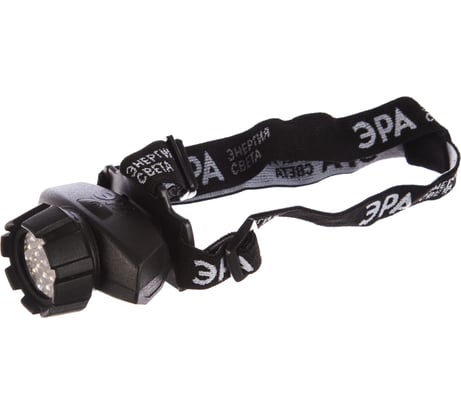 Налобный фонарь ЭРА GB-605 23xLED, 3xAAA, 4 режима, черный Б0031385