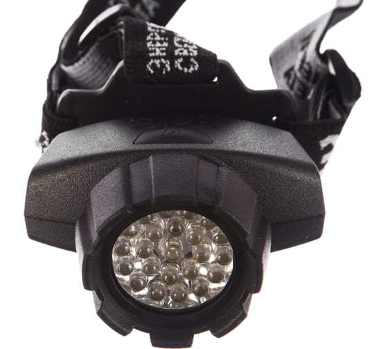 Налобный фонарь ЭРА GB-605 23xLED, 3xAAA, 4 режима, черный Б0031385