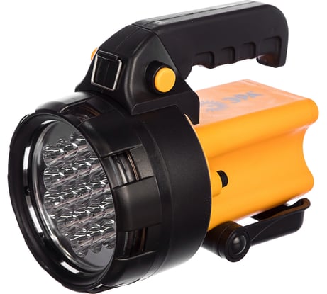 Фонарь-прожектор ЭРА PA-602 Альфа 19xLED, литий 3Ач, ЗУ 220V+12V, карт Б0031033