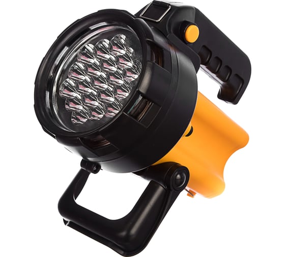Фонарь-прожектор ЭРА PA-602 Альфа 19xLED, литий 3Ач, ЗУ 220V+12V, карт Б0031033