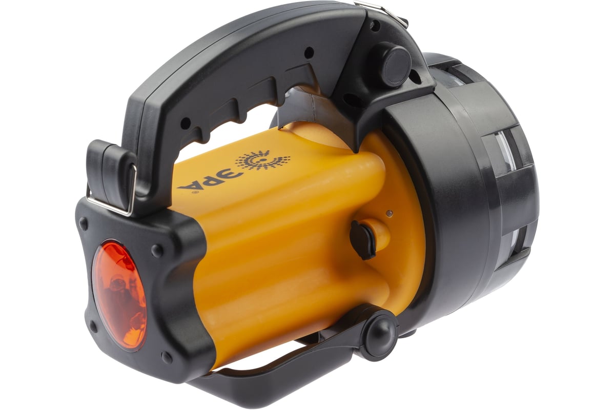 Фонарь-прожектор ЭРА PA-604 Альфа 3x1Вт LED SMD, литий 3Ач, сигнал.св ...