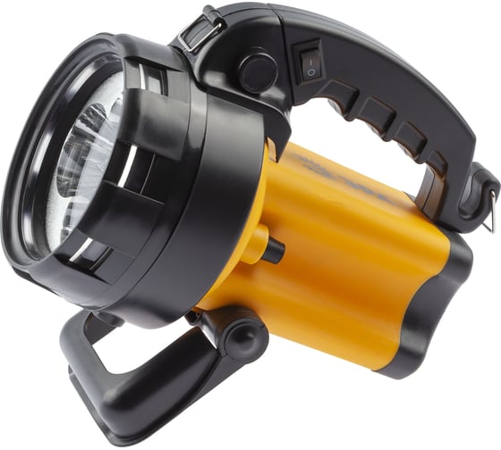 Фонарь-прожектор ЭРА PA-604 Альфа 3x1Вт LED SMD, литий 3Ач, сигнал.св., ЗУ 220V+12V Б0031035
