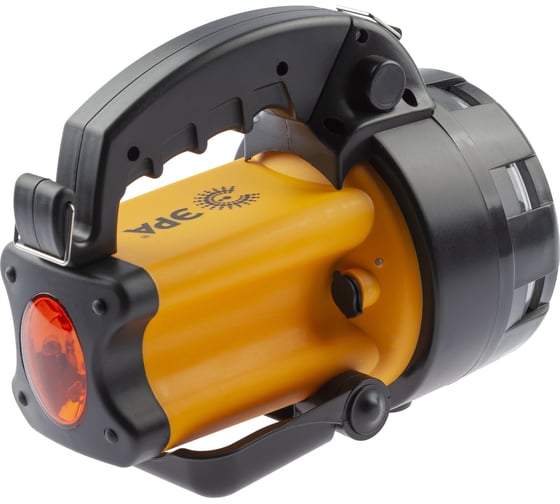 Фонарь-прожектор ЭРА PA-604 Альфа 3x1Вт LED SMD, литий 3Ач, сигнал.св., ЗУ 220V+12V Б0031035