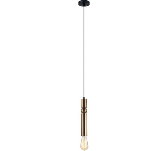 Подвесной светильник ВИНКРУС MDM-3834/1 BK-BR, E27x1x60W MDM3834/1 1