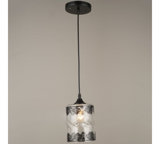 Подвесной светильник ВИНКРУС BK, E27x1x60W N4290/1H