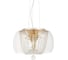 Подвесной светильник Lumina Deco disposa LDP 7018-400 PR+F.GD 3
