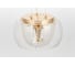 Подвесной светильник Lumina Deco disposa LDP 7018-400 PR+F.GD 4