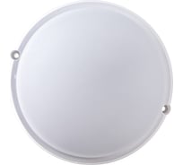 Влагозащищённый LED светильник Ultraflash LBF-0312 C01 12Вт, IP54, 220В, круг 13105