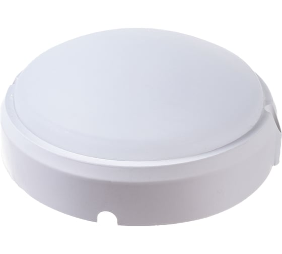 Влагозащищённый LED светильник Ultraflash LBF-0312 C01 12Вт, IP54, 220В, круг 13105