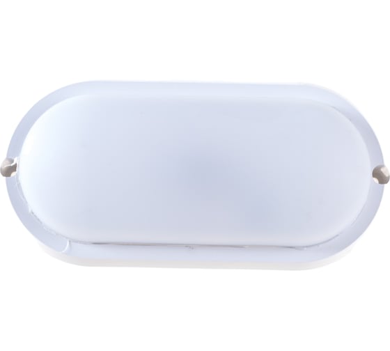 Влагозащищённый LED светильник Ultraflash LBF-0412 C01 12Вт, IP54, 220В, овал 13107