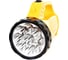 Аккумуляторный фонарь Ultraflash LED3819CSM 220В желтый, 9 LED + 12 SMD LED, 2 режима, SLA, коробка 12860 6