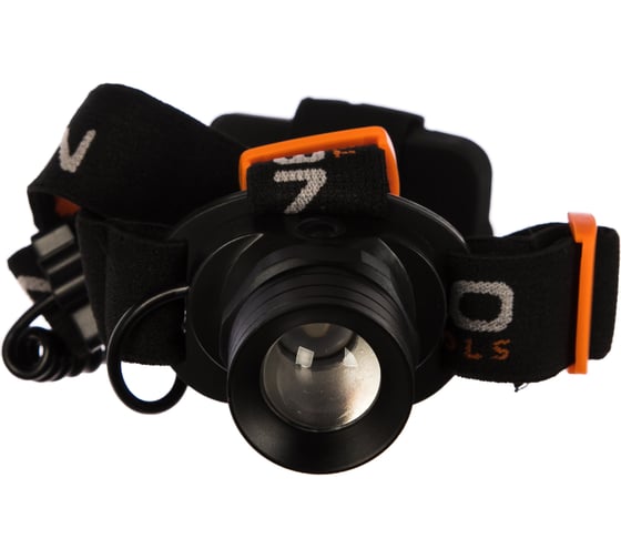 Головной фонарик NEO Tools 250 люменов, зум, CREE XPE, батарейки 3xAAA 99-201