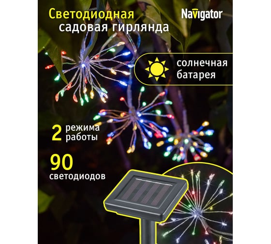 Светильник Navigator 93 839 nsl-86 (гирлянда) 93839