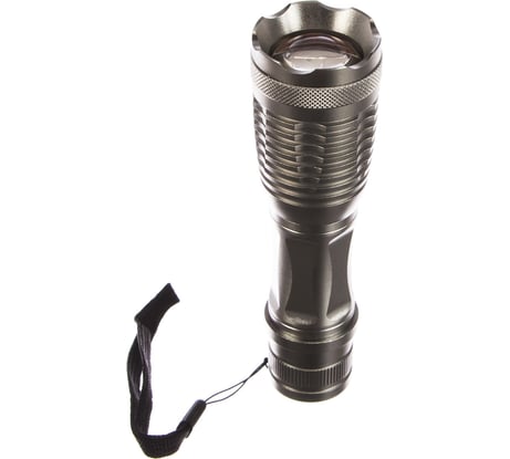 Фонарь Camelion LED5137 титан, LED XML-T6, ZOOM, 5 режимов, 3XLR03 в комплекте, алюминий, блистер 12974