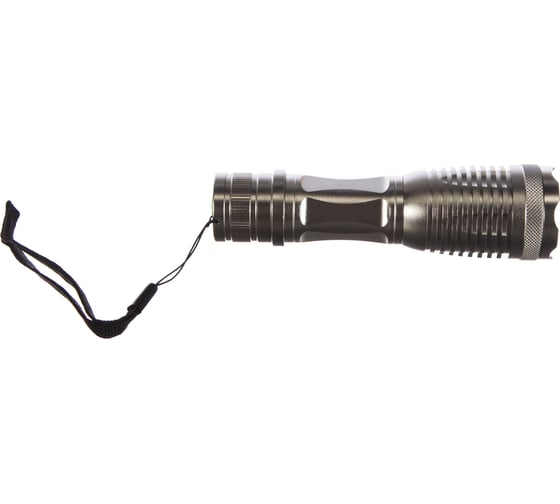 Фонарь Camelion LED5137 титан, LED XML-T6, ZOOM, 5 режимов, 3XLR03 в комплекте, алюминий, блистер 12974