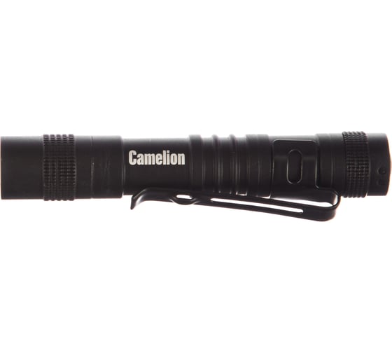 Фонарь Camelion LED51516 черный, LED XPE, 3 режима, 1XLR03 в комплекте, алюминий, блистер 12916