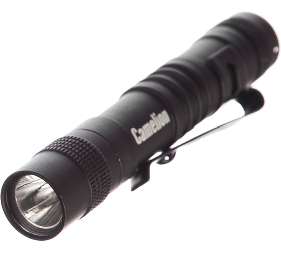Фонарь Camelion LED51516 черный, LED XPE, 3 режима, 1XLR03 в комплекте, алюминий, блистер 12916