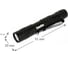 Фонарь Camelion LED51516 черный, LED XPE, 3 режима, 1XLR03 в комплекте, алюминий, блистер 12916 5