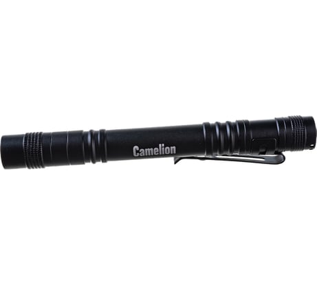 Фонарь Camelion LED51517 черный, LED XPE, 3 режима, 2XLR03 в комплекте, алюминий, блистер 12917
