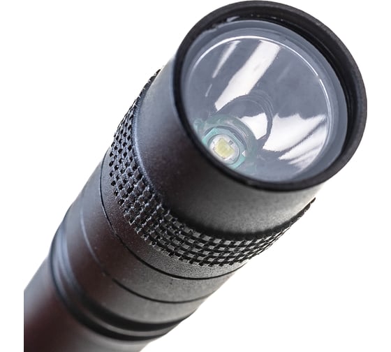 Фонарь Camelion LED51517 черный, LED XPE, 3 режима, 2XLR03 в комплекте, алюминий, блистер 12917