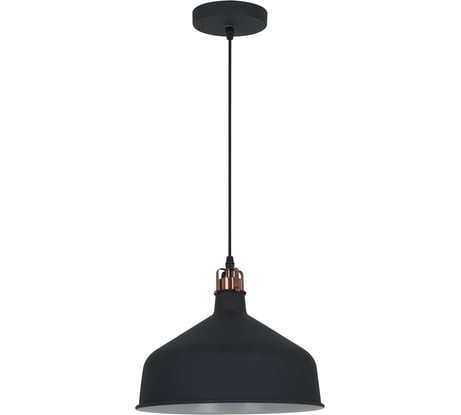 Подвесной светильник Camelion PL-425L C62 черный+медь, Amsterdam, E27, 60Вт, 230В, металл 13029