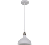 Подвесной светильник Camelion PL-425S С71 белый + хром, Amsterdam, E27, 60Вт, 230В, металл 13025