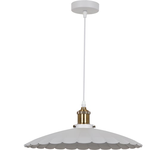 Подвесной светильник Camelion PL-427L C66 белый+старинная медь, London, E27, 60Вт, 230В, металл 13046 1