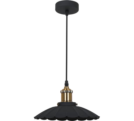 Подвесной светильник Camelion PL-427SS C64 черный+бронза, London, E27, 60Вт, 230В, металл 13041
